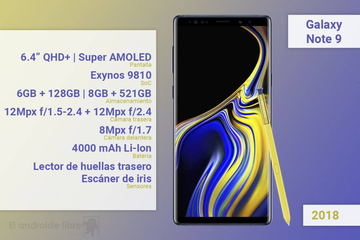 Moda Galaxy Note 9