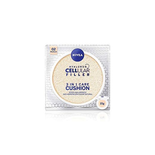 NIVEA Cellular Cushion 3 en 1 Base Tono Medio