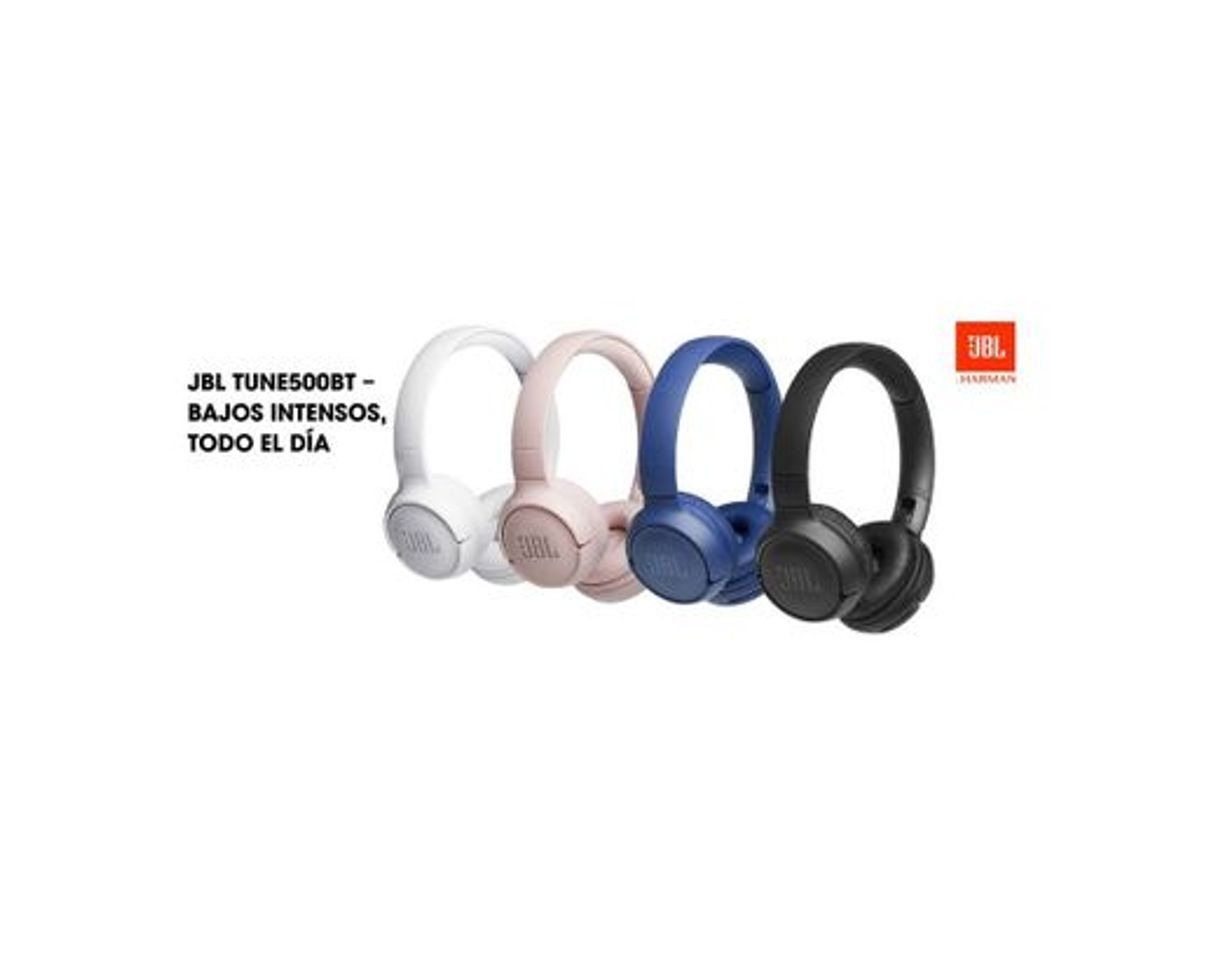 Social JBL Tune500BT - Auriculares supraaurales inalámbricos con conexiones multipunto y asistente de