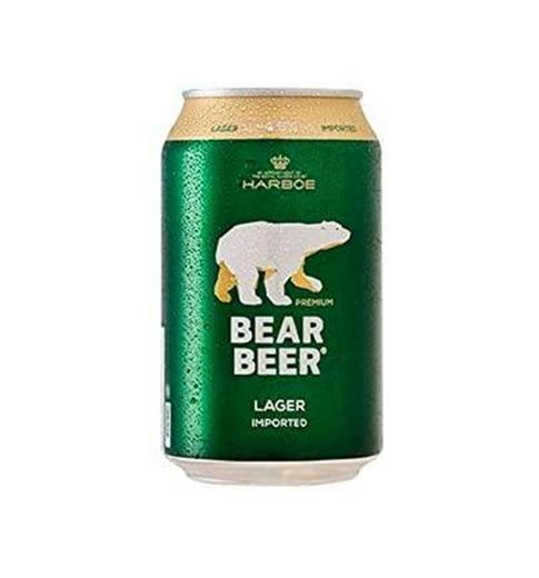 Cerveja dinamarquesa Bear Premium lata 330ml