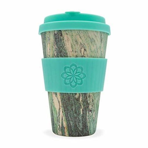 Ecoffee Cup Marmo Verde Multicolor, Turquesa Café 1pieza(s) tazón - Taza/Vaso