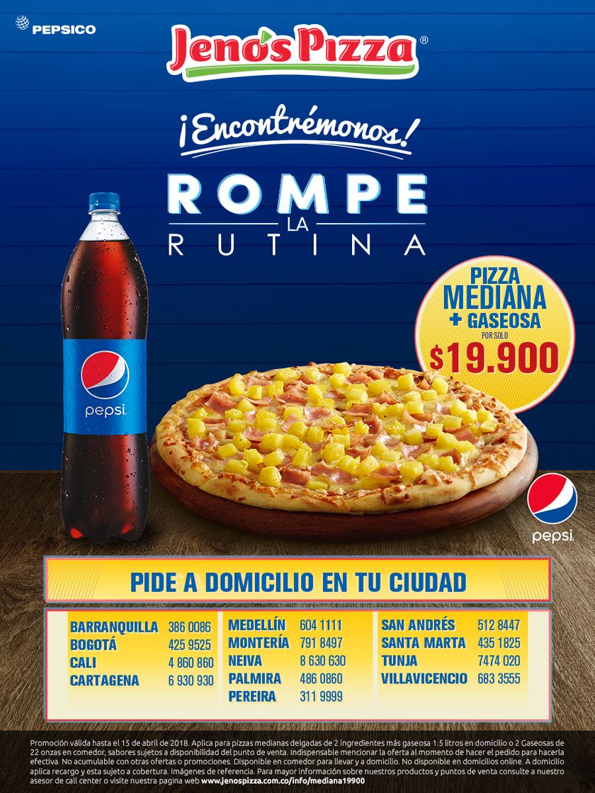 Restaurantes Jeno's Pizza