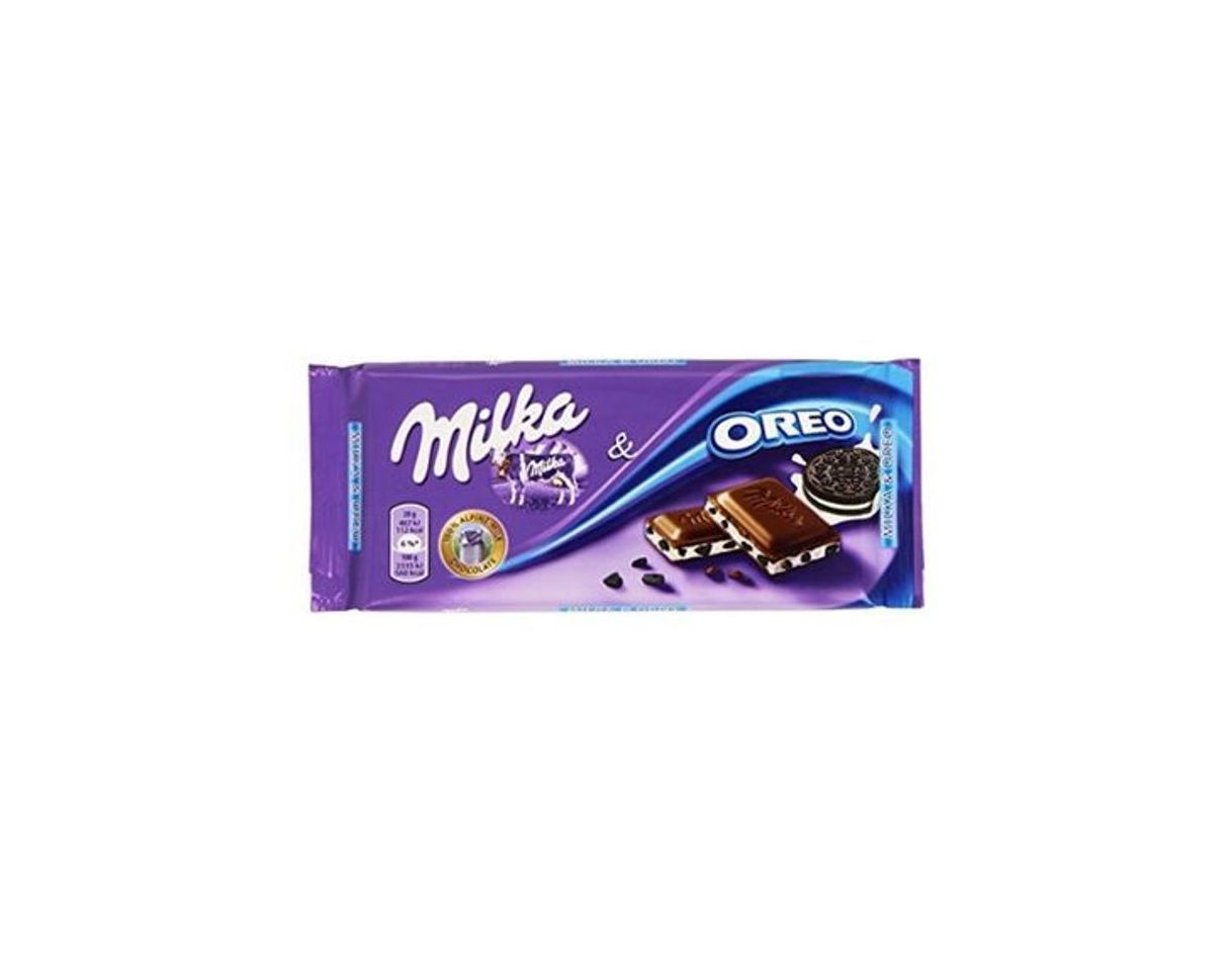 Social Milka - Chocolate con Galletas Oreo 100 gr - Pack de 5