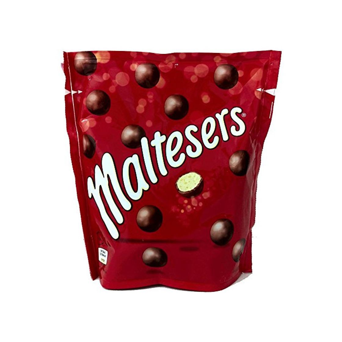 Social MALTESERS bolitas de chocolate rellenas de leche malteada bolsa 175 gr