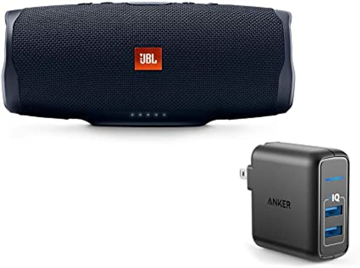 Social JBL Charge 4 - Altavoz inalámbrico portátil con Bluetooth