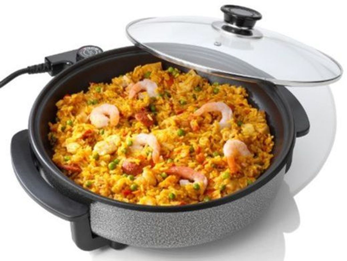 Social SARTÉN ELÉCTRICA PIZZA PAN MULTIFUNCIÓN PORTÁTIL 1500 W