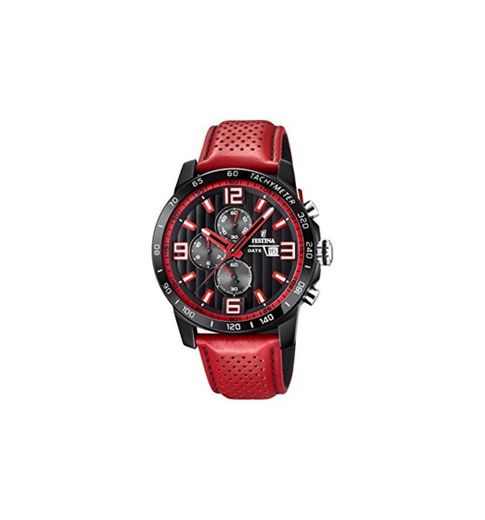 Festina Reloj Cronógrafo para Hombre de Cuarzo con Correa en Cuero F20339/5