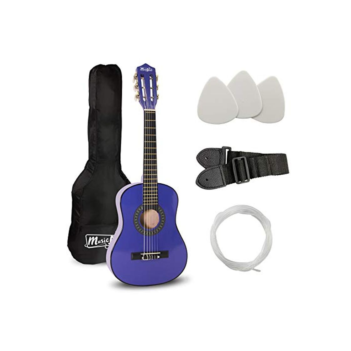 Social Music Alley Junior Guitarra acústica clásica de niños