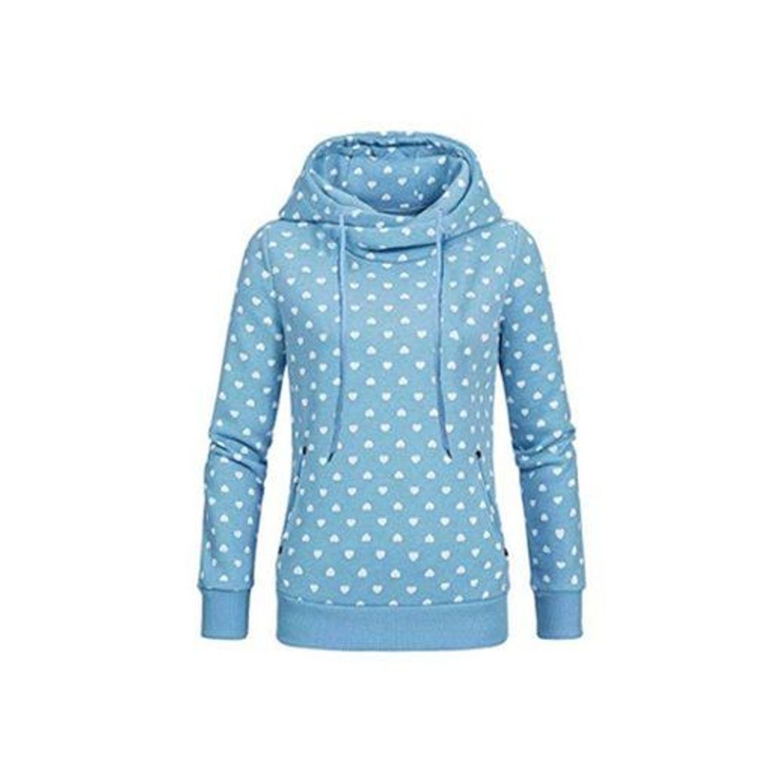 Productos Abrigo De Invierno con Capucha De Las Mujeres Patchwork Chaqueta con Cremallera De Lana Caliente Abrigo De AlgodóN con Capucha Casual Outwear Sudadera con Capucha Deportiva riou