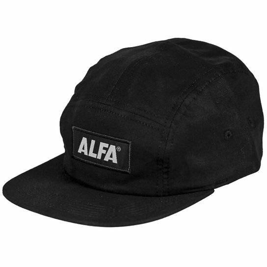 Fashion Boné Alfa 5 Panel Básico - Preto

