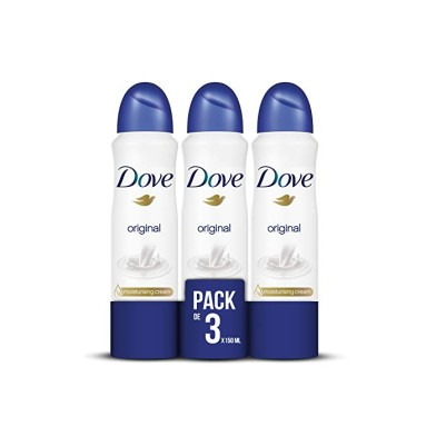 Product Dove Desodorante Original - Pack de 3 x 150 ml