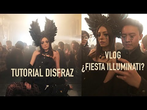 Fashion Termine en una fiesta ILLUMINATI y No se de que estoy disfrazada ...