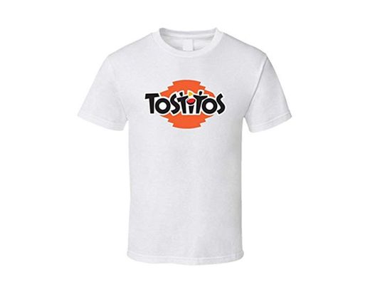FlandFT Men's tee Tostitos Camiseta Casual de Manga Corta para Hombre