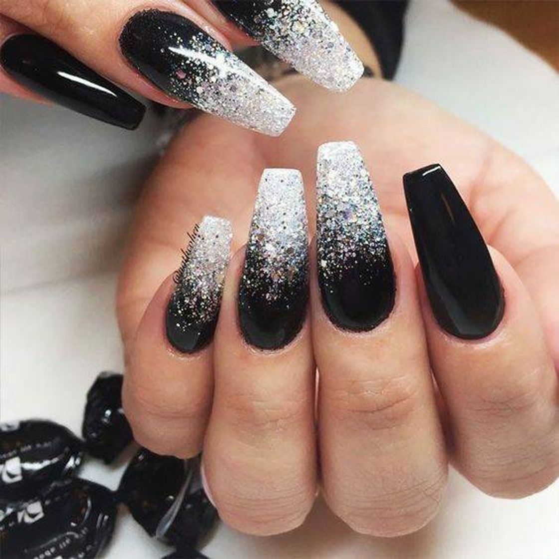 Fashion Amantes de unhas pretas