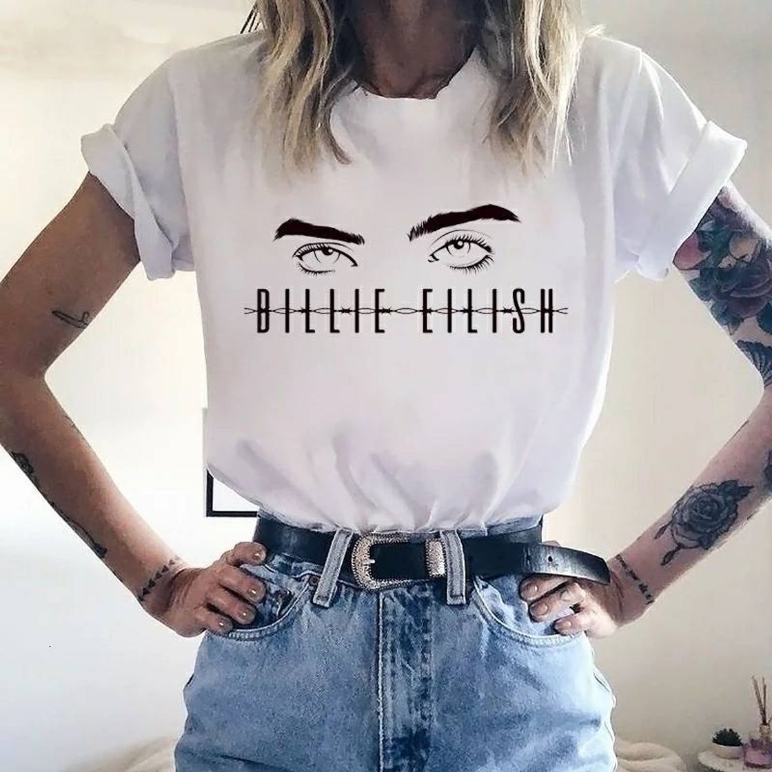 Moda Camiseta Billie Eilish