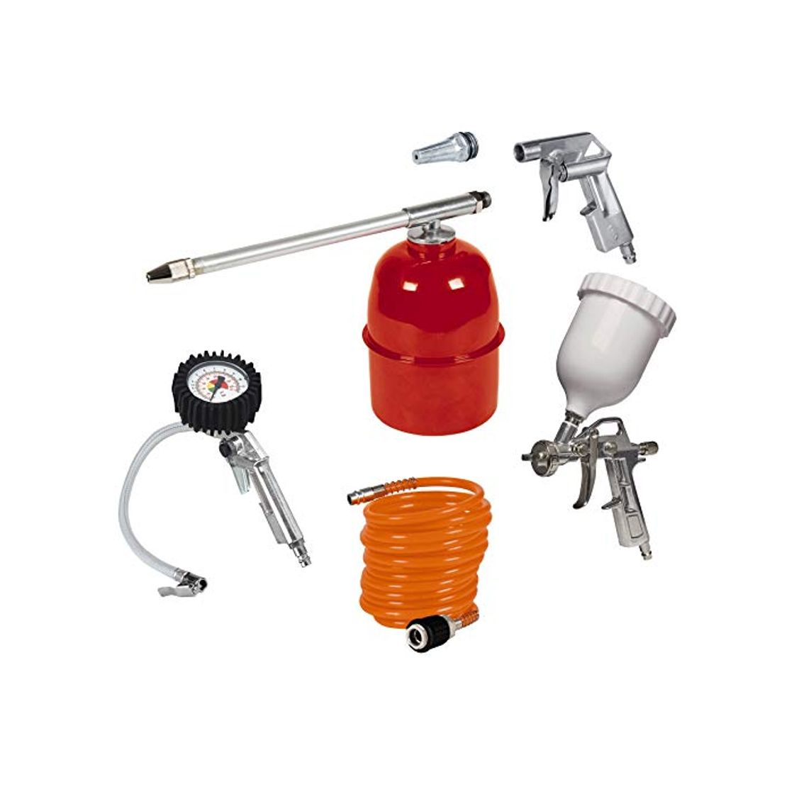 Products Einhell Kit de accesorios para compresor de aire, 5 unidades