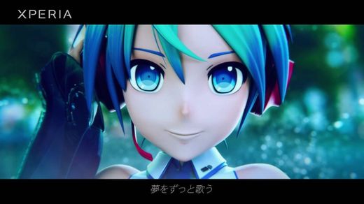 VOICES tilt-six Remix feat. Miku Hatsune（初音ミク） - Xperia - YouTube