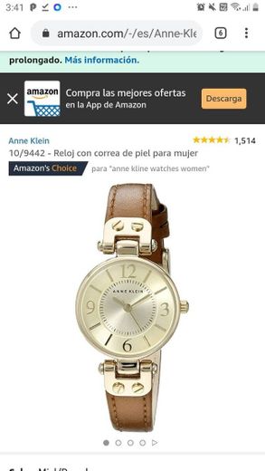 Reloj Anne Klein -  Disponible en Amazon