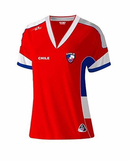 Chile - Camiseta de fútbol para mujer