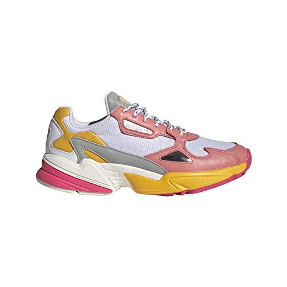 Lugares Zapatillas Falcon ADIDAS Mujer Rosa Y Gris