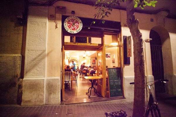 Restaurants La Pizza del Sortidor Poble Sec