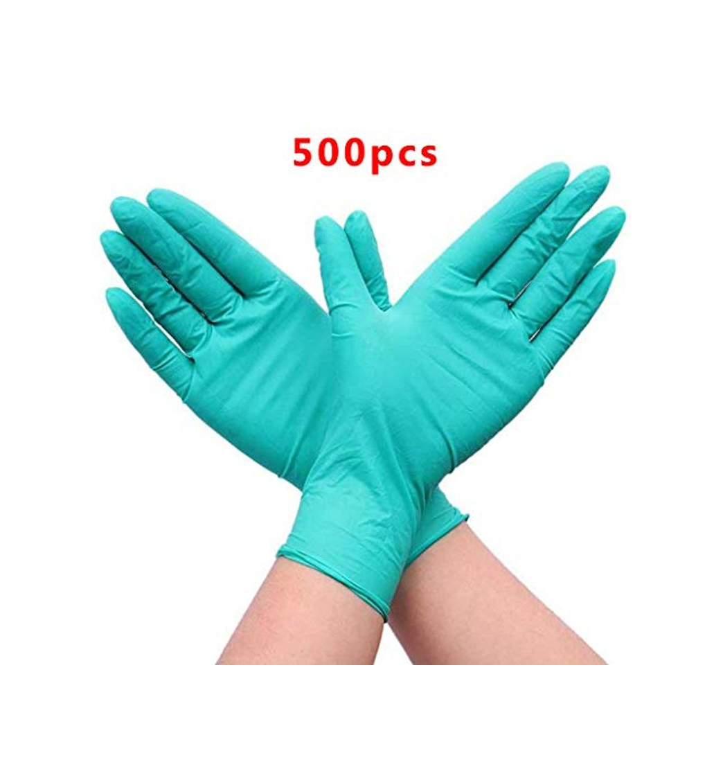 Product Guantes Desechable Nitrilo sin polvo, en Small, Medium, Large Caja 100 Unidades