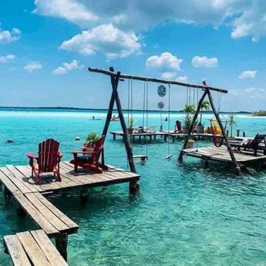 Hermoso lugar Bacalar💗💕