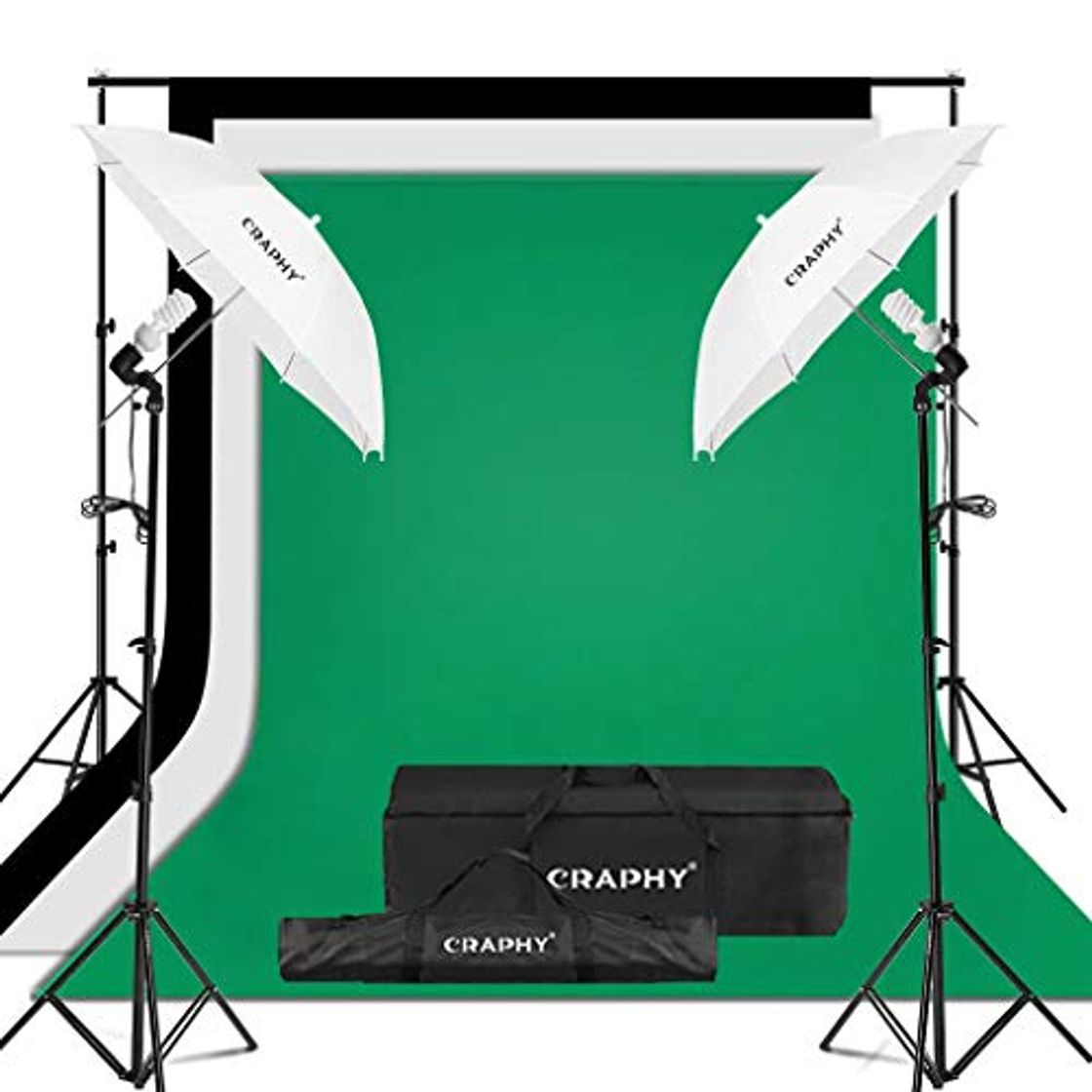 Social CRAPHY Kit de Iluminación para Fotografía