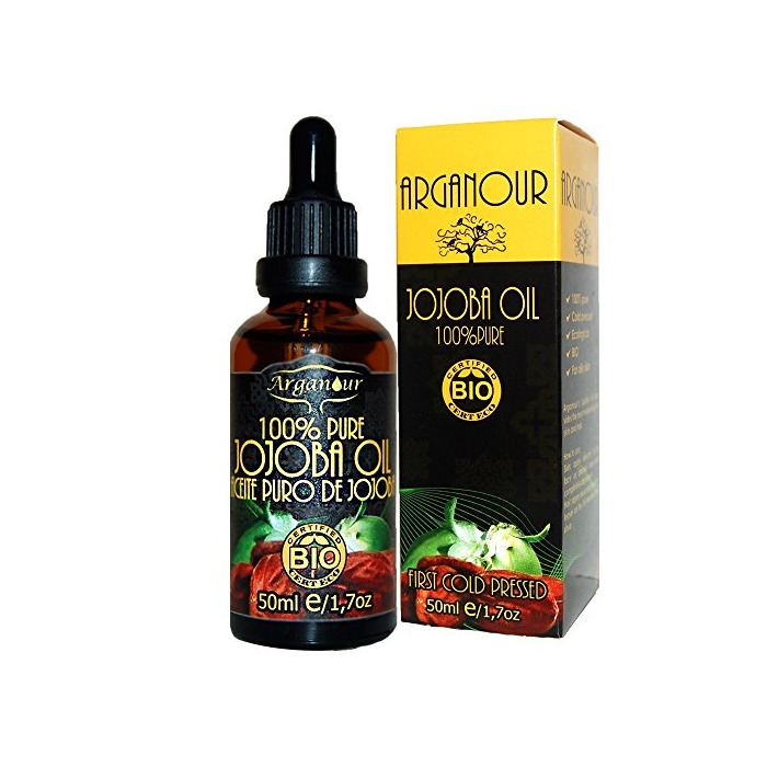 Social Arganour Aceite de Jojoba Bio 100% Puro Máxima Hidratación para Pieles Grasas