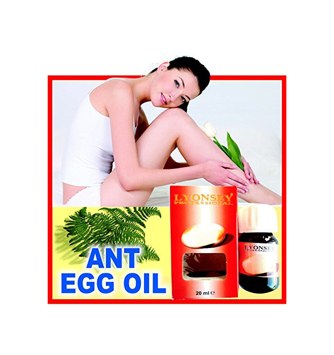 Social 8 x 20 ml Depilación Ant Egg Oil ameisenöl hormigas Huevos EI aceite Natural