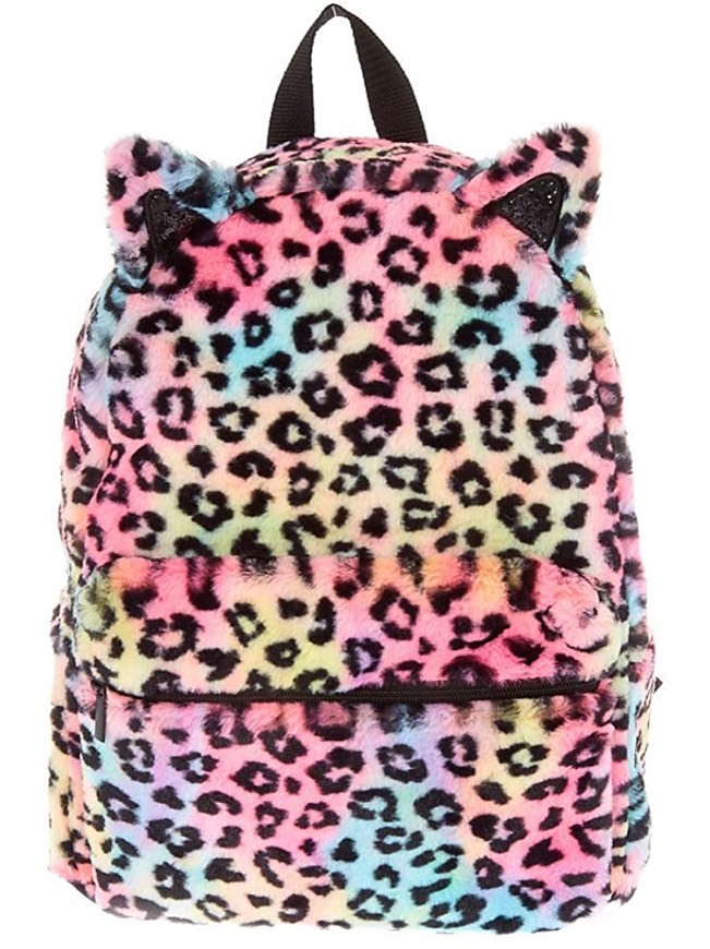 Moda Mochila Leopardo 