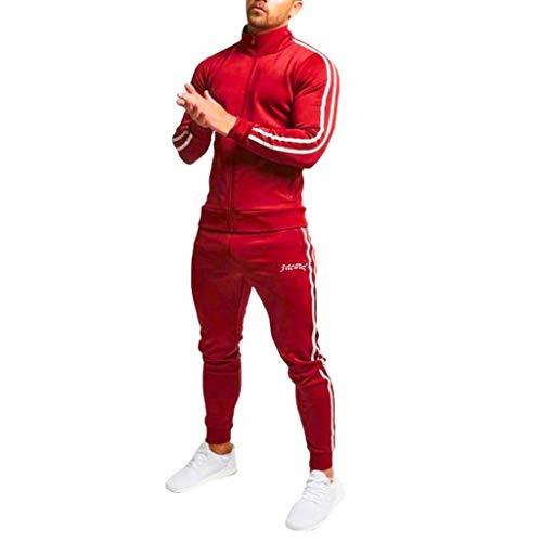 Product POLP Hombre Conjunto de Deporte Clásica Sudaderas con Capucha Dos Piezas 2019