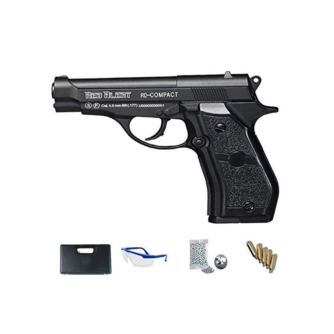 Social RD Compact Gamo Red Alert Pistola Full Metal
