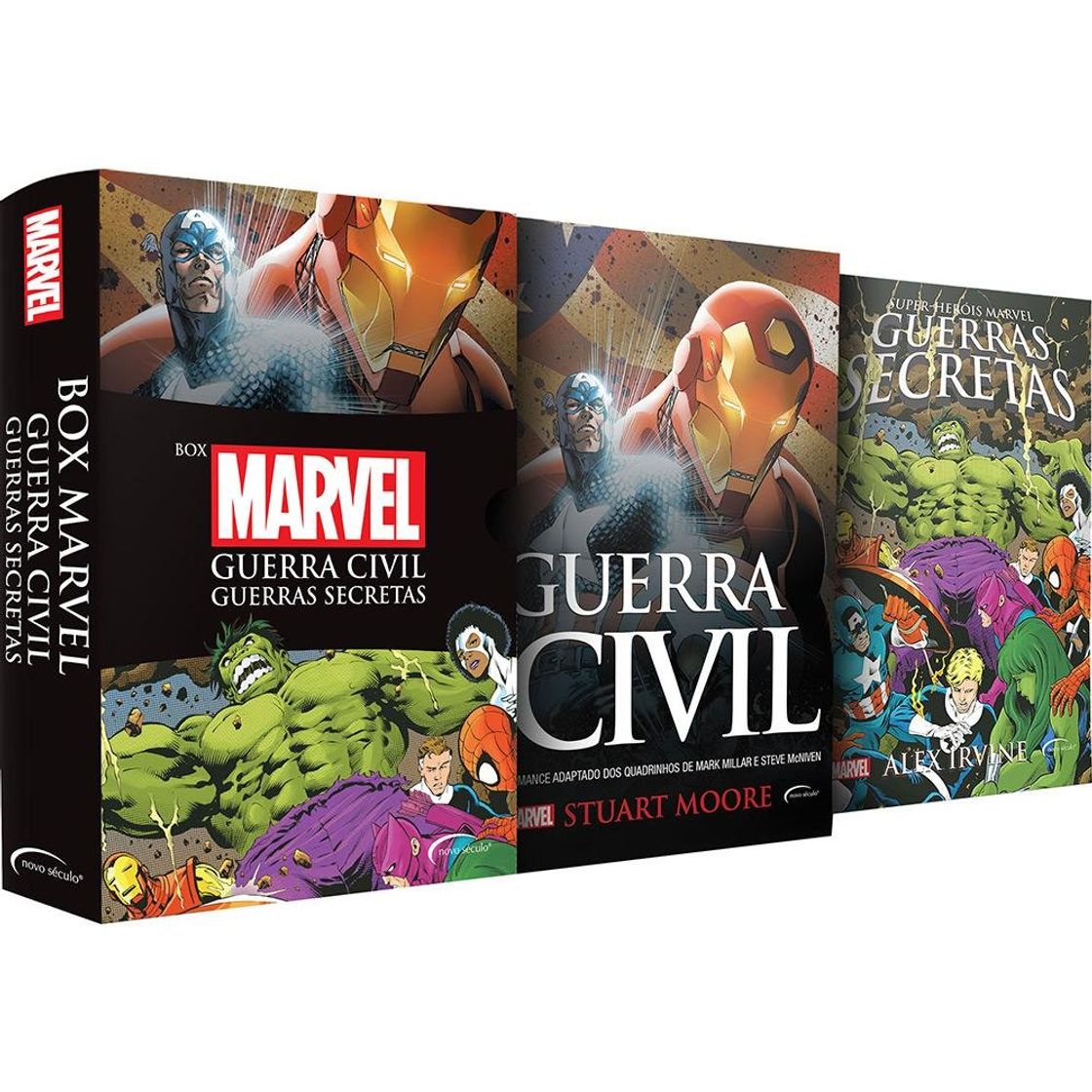 Books Box Marvel Guerra Civil: Guerras secretas 