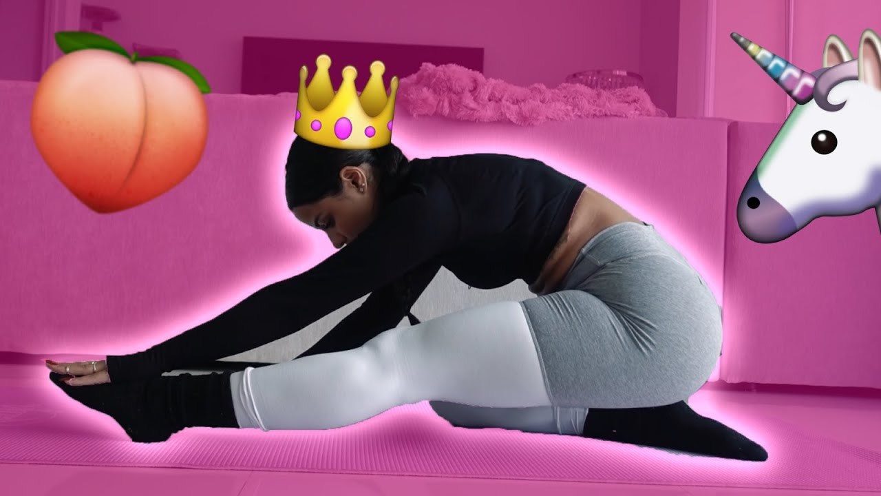 Moda 🍑 AT HOME BOOTY & AB WORKOUT + STRETCH! 🍑