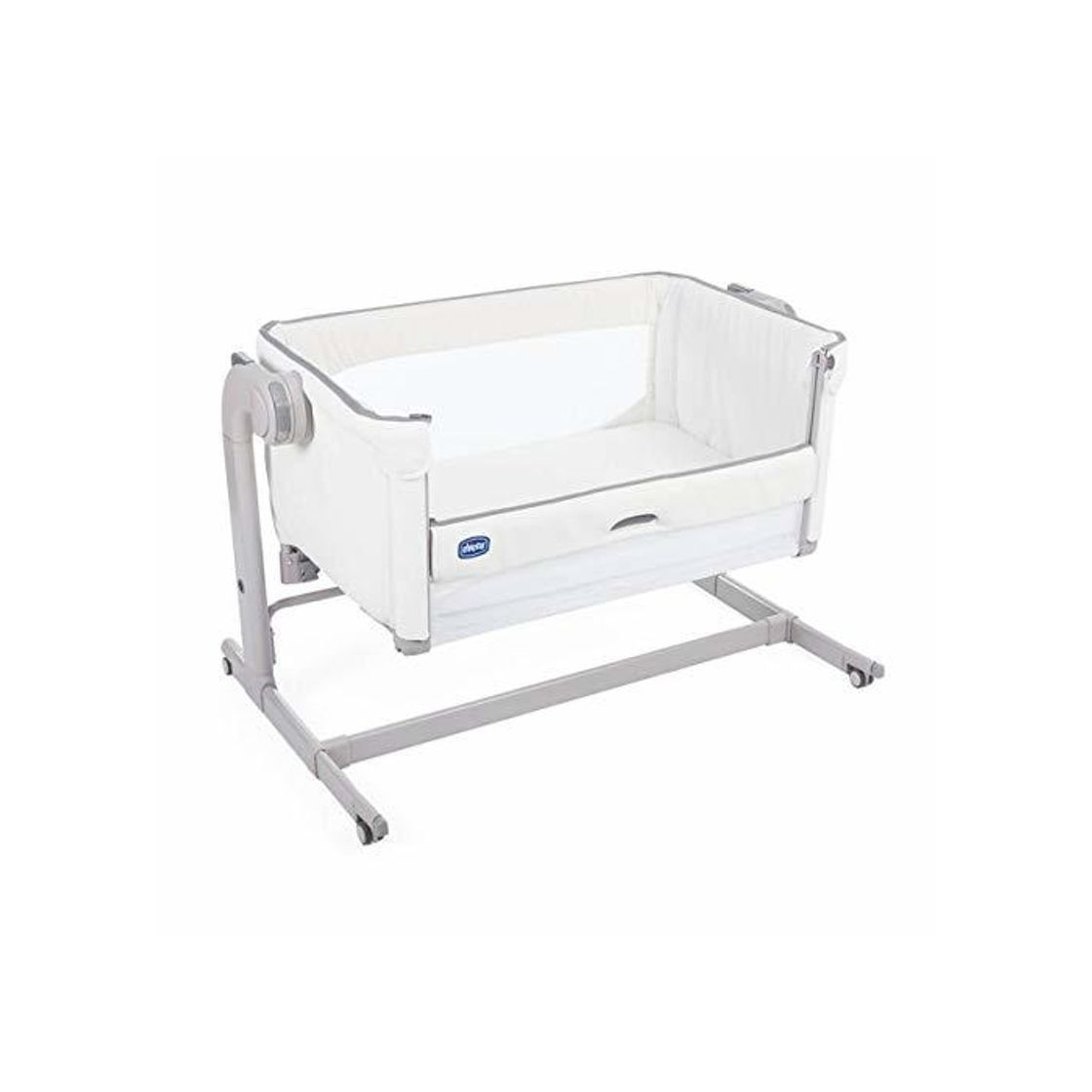 Social Chicco Next2Me Magic Cuna de Colecho, 0 Meses +, Blanco