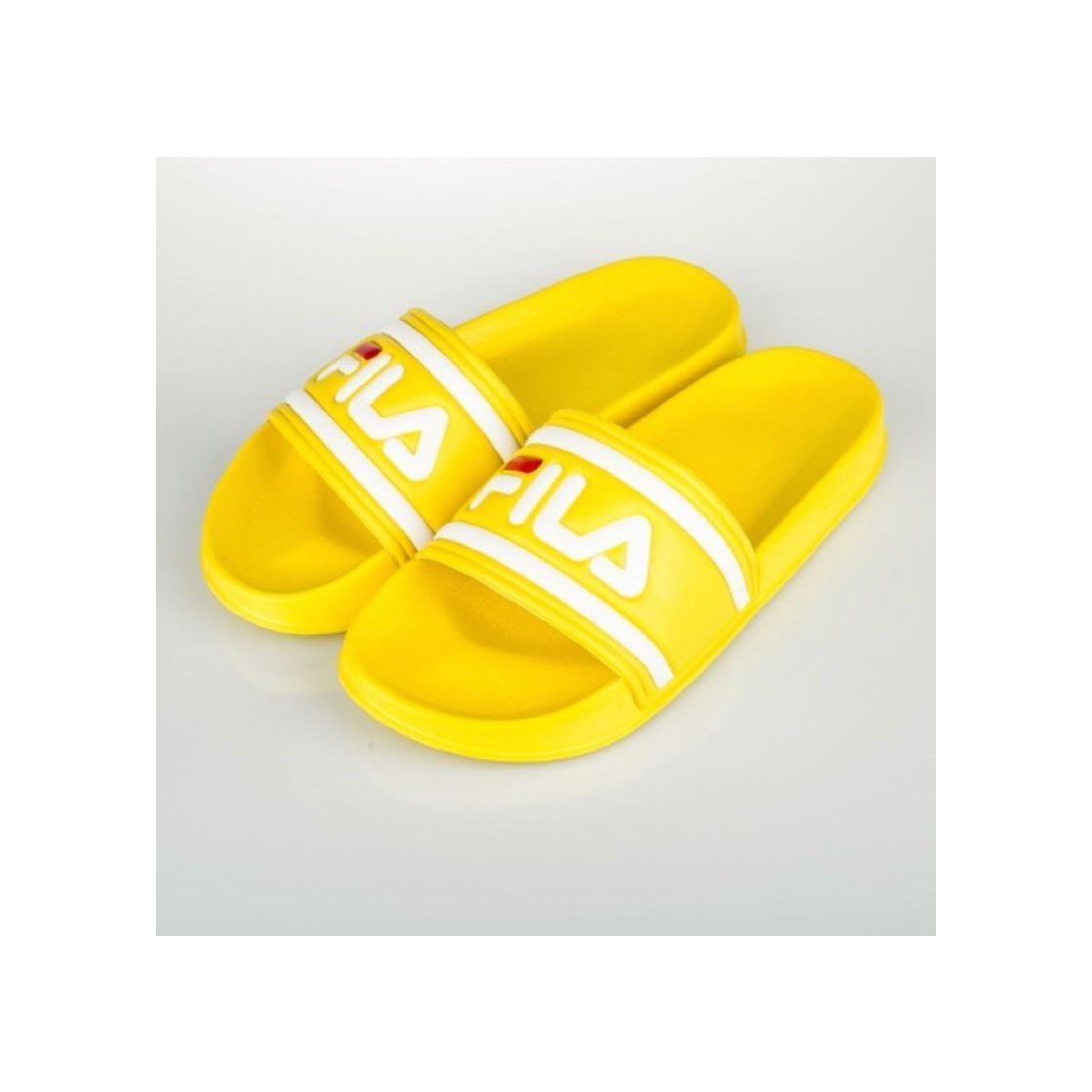 Social Fila Morro Bay Zeppa F W Chanclas White Stripe