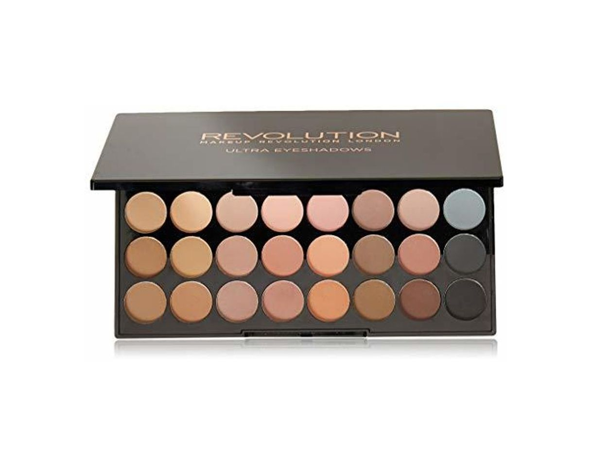 Belleza Makeup Revolution Ultra Eyeshadow Palette Flawless Matte Paleta 32 matowych cieni do