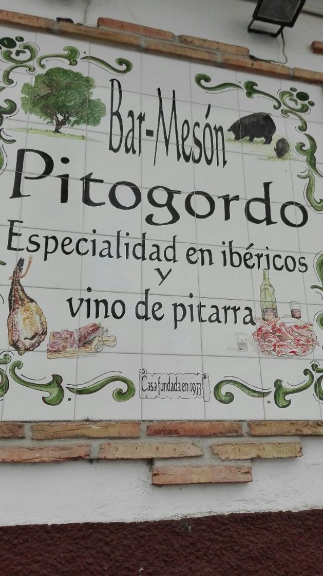 Restaurants Bar-Mesón Pitogordo