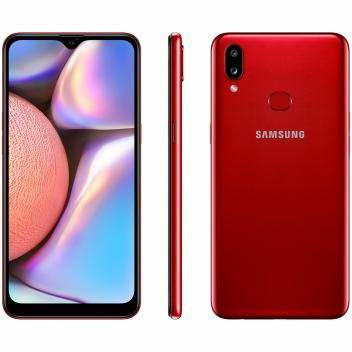 Moda Smartphone Samsung Galaxy A10s 32GB Vermelho - 4G 2GB RAM 6,