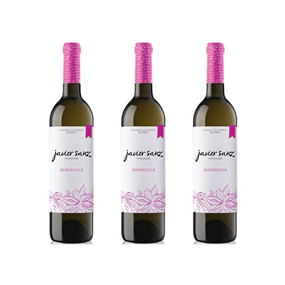 Producto Javier Sanz Vino blanco semidulce - 3 botellas x 750ml - total