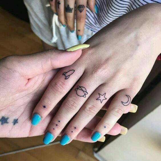 Fashion Tatuagem pequena 💕