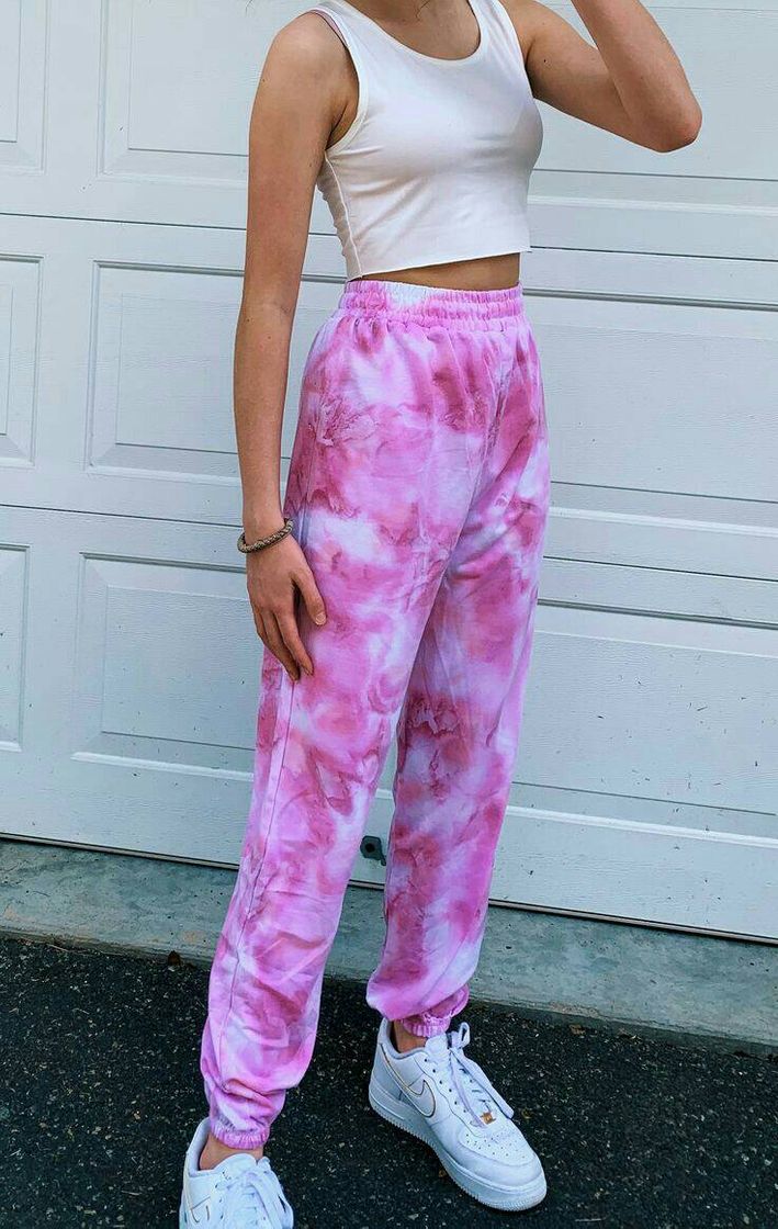 Moda calça tie dye ❤