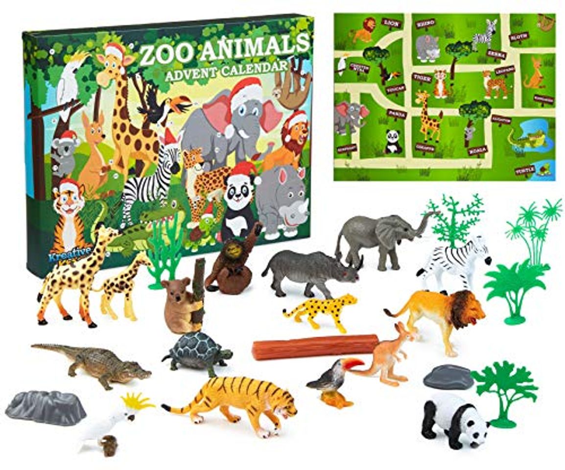 Product KreativeKraft Calendario Adviento Animales del Zoo