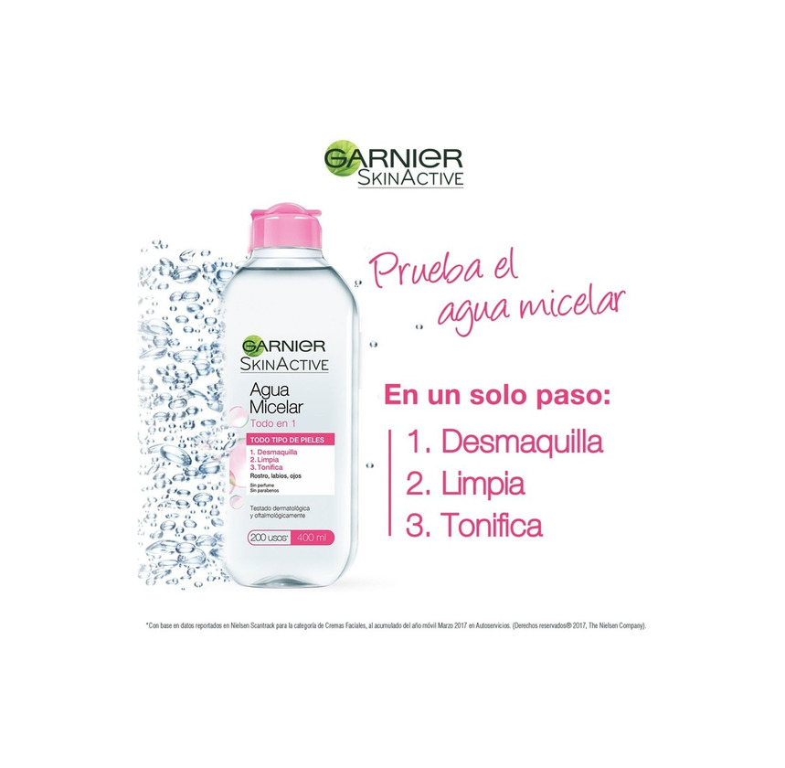 Belleza Garnier - Agua micelar p.s.400 ml