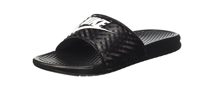 Fashion Nike Wmns Benassi JDI, Chanclas para Mujer, Negro