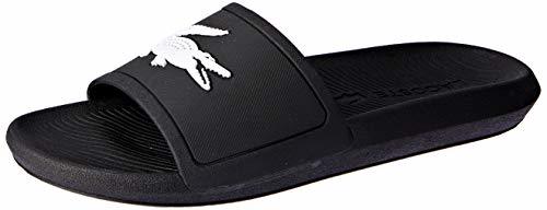 Fashion Lacoste Croco Slide 119 3 Cfa, Sandalias de Punta Descubierta para Mujer,