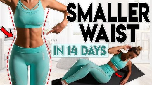 SMALLER WAIST and LOSE BELLY FAT in 14 Days - YouTube