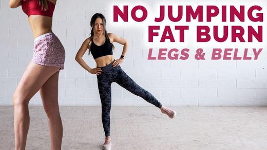 Full Body No Jumping Workout To Burn Fat - YouTube
