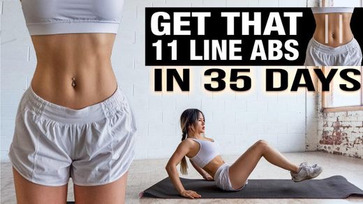 Abs Workout Get that 11 Line Abs in 35 days - YouTube